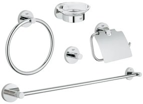 GROHE Essentials accessoireset 5 in 1 chroom 40344001