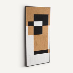 Doek met handgeweven katoenen draden, SERYA