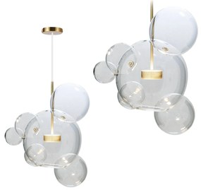Plafondlamp Hangende Glazen Bollen APP650-CP