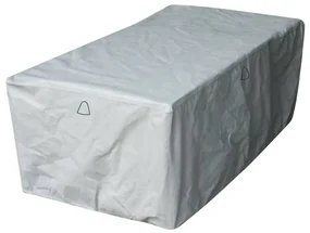 Eurotrail Beschermhoes voor tuintafel 305x110x75 cm grijs