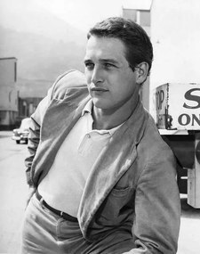 Foto Paul Newman Early 60'S, (30 x 40 cm)