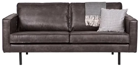 BePureHome Rodeo 2,5-zits Bank Leer Zwart