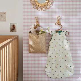 Set van 2 kapstokken in rotan, Malu