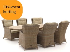 + 10% kassakorting | Diningset Intenso | 6 personen | Tuinset teakhout | 7-delig | 240x120cm | Kees Smit Tuinmeubelen