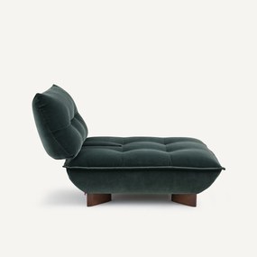 Modulaire fauteuil in fluweel, KAORI