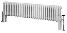 Eastbrook Imperia 3 koloms radiator 135x30cm 1436W wit glans