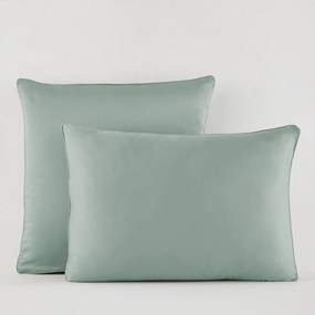 Kussensloop in katoensatijn, Opale