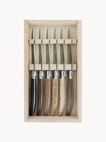Gesatineerde handgemaakte messen Essentiel, 6 stuks