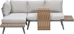 Garden Impressions Tibo loungeset 3-delig - stone green