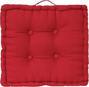 Atmosphera rood zitkussen - 40x40x8 cm