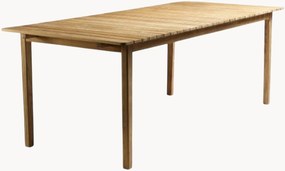 Tuintafel Sammen van teakhout, 220 x 90 cm
