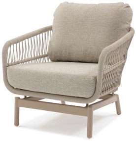 Stoel en Bank Loungeset 5 personen Aluminium/rope Taupe  Lifestyle Garden Furniture Cordoba