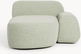 Bouclé hoekmodule Wolke
