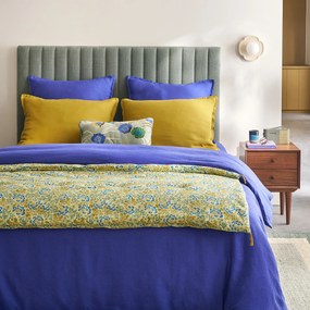 Hoeslaken in gewassen linnen, omslag 30 cm, Linot