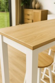 Set Bar Mesa Alta + 2 Taburetes Tycon