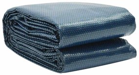 vidaXL Zwembadfolie solar drijvend 300x200 cm PE zwart en blauw