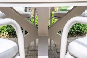 Garden Impressions Tulli tuintafel Ø148 cm - light teak look