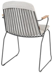 4 Seasons Veneto/Prado ronde tuinset - Ø130 cm. - stapelbaar