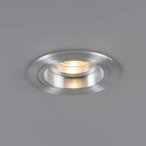 Set van 6 Inbouwspot rond aluminium draai- en kantelbaar - Chuck GU10 Binnenverlichting Lamp