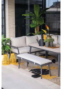Garden Impressions Tineo lounge dining set 6-delig - donker grijs