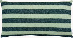 Decoratieve kussenhoes Candy Wrap van Nieuw-Zeelandse wol