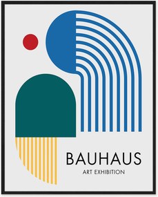 Ingelijste digitale print Bauhaus Art Exhibition