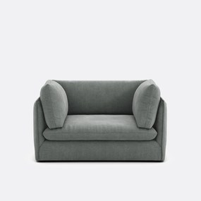 XL fauteuil in structuurstof, Malo