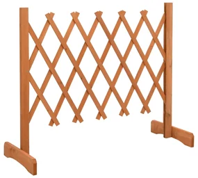 vidaXL Tuinlatwerk 120x60 cm massief vurenhout oranje