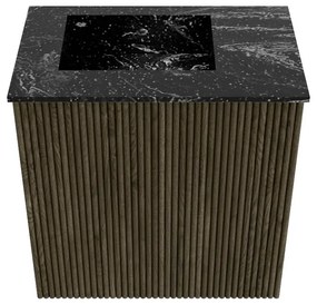 Mondiaz Joya DLux 40cm toiletmeubel shadow met wastafel faye links zonder kraangat lava