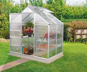 Vitavia Venus serre - 2,5m² - met 6 mm polycarbonaat - Aluminium