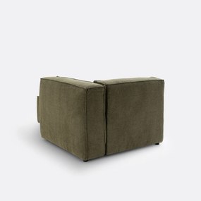 Modulaire longchair van structuurstof, SEVEN