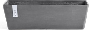Ecopots bloempot Bruges 66 - Rechthoekig - Grey - 65,3cm x 16,7cm x H17cm