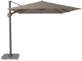 Platinum Challenger zweefparasol 3.5x2.6m T2 premium  (excl. voet) havana