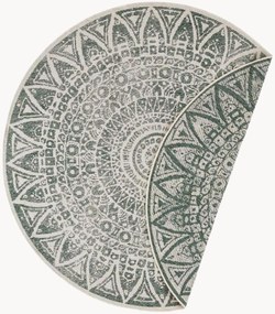 Rond in- & outdoor dubbelzijdig vloerkleed Lilja