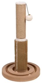 FLAMINGO Kattenmeubel Ayla 29x29x53,5 cm crèmekleurig