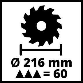 Einhell TE-SM 216 Dual Afkortzaag