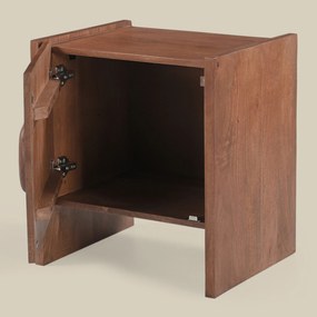 Vintage Design Nachtkastje Hout - 50x40x55cm.