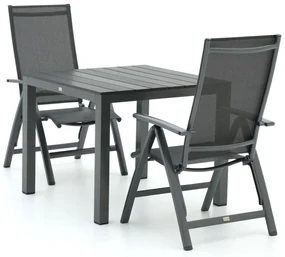 Bellagio Avenza/Fidenza 90cm dining tuinset 3-delig verstelbaar