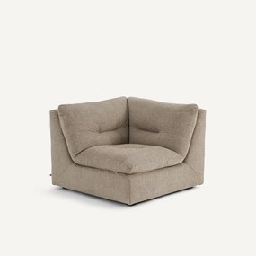 Modulaire 90° hoek in gemêleerde stof, GIULIANO