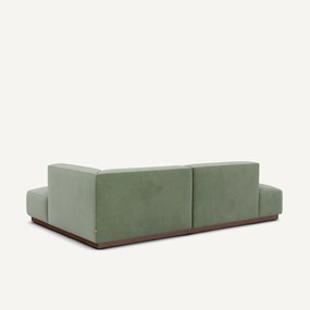 Rechter hoekbank in fluweel, Jacopo