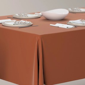 Dekoria Rechthoekig tafelkleed, bruin-caramel, 130 x 210 cm