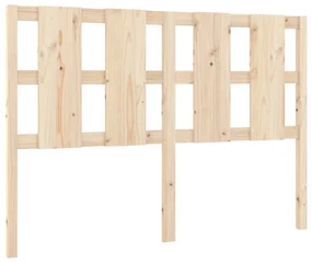 vidaXL Hoofdbord 145,5x4x100 cm massief grenenhout
