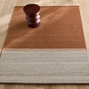 Handgeweven vloerkleed in zuivere wol, DAMEO