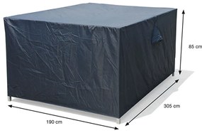 Garden Impressions Tuinset beschermhoes 305x190xH85 cm