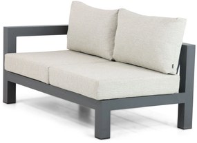 Hoek loungeset 5 personen Aluminium Grijs  Lifestyle Garden Furniture Luca