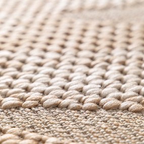 Garden Impressions Buitenkleed Ø200 cm - leaf taupe