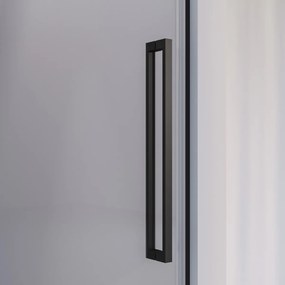 Brauer Season nisdeur met draaideur 90cm zwart mat