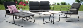 4 Seasons Outdoor | Scandic loungeset  Loungeset    antraciet weerbestendig