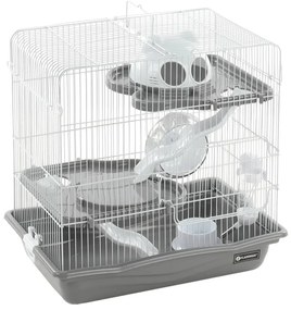 FLAMINGO Hamsterkooi Binky 45x30x44,5 grijs