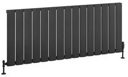 Eastbrook Malmesbury radiator 140x60cm aluminium 1394W antraciet